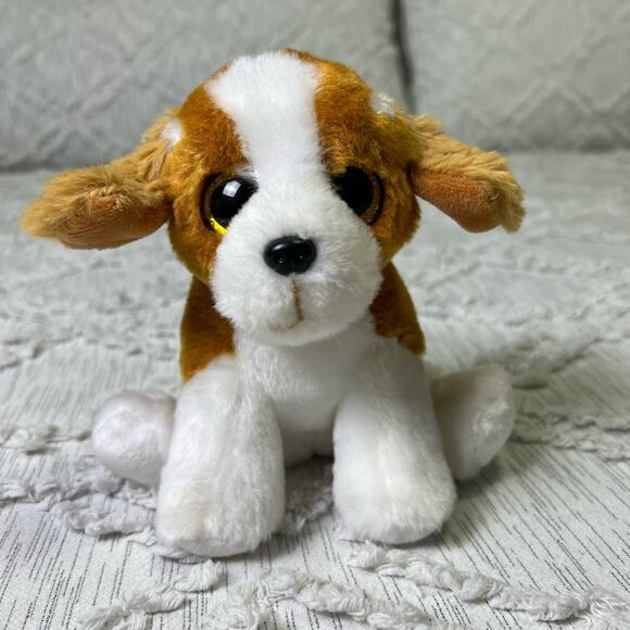 Ty Beanie Barker The Bassett Hound Stuffed Animal Plush Toy 6 Inches - Picture 1 of 5